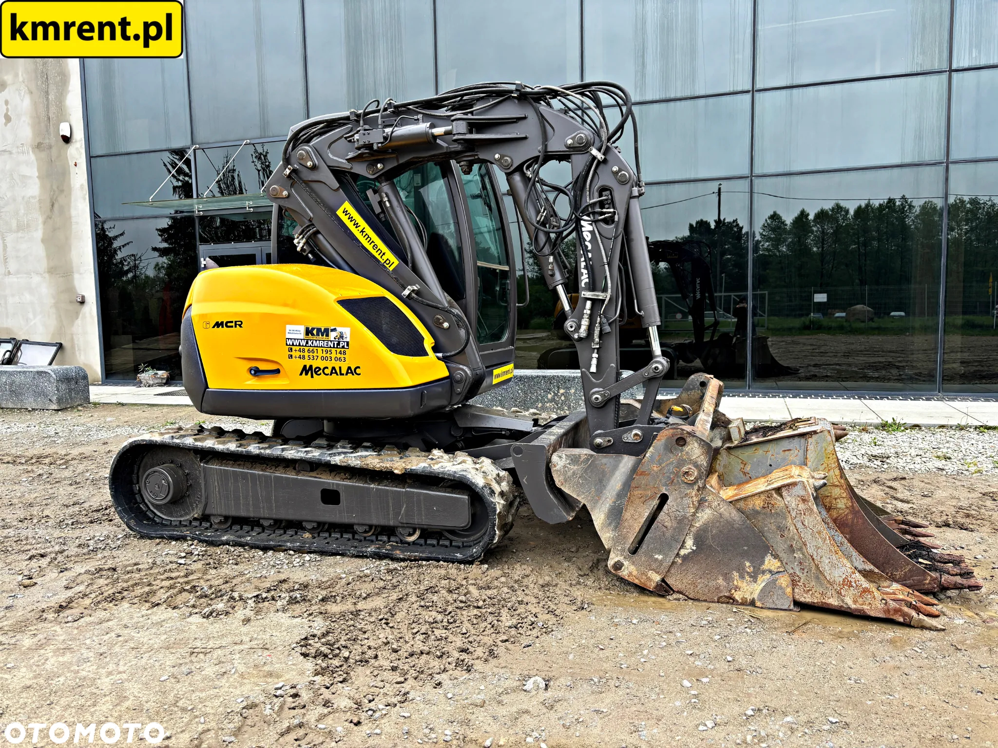 Mecalac 6 MCR MINI-KOPARKA 2014R. | JCB 8035 VOLVO ECR 48 25 CAT 308 KUBOTA KV - 3