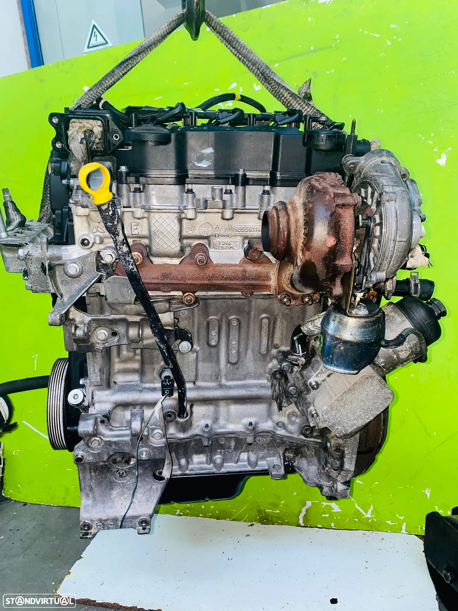 Motor Ford Focus 1.6 Tdci - G8DB-7M5Q6007FB - 2003 / 2015 - 4