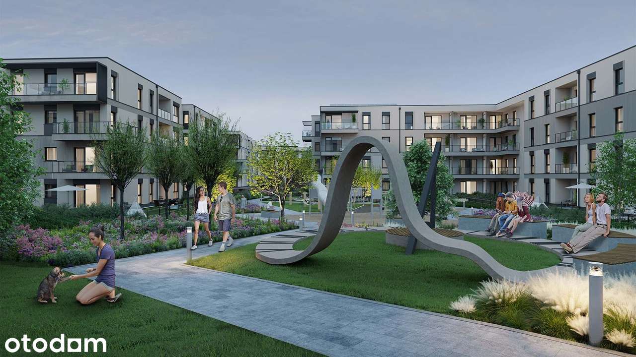3-pokojowe mieszkanie 60m2 + balkon Bezpośrednio