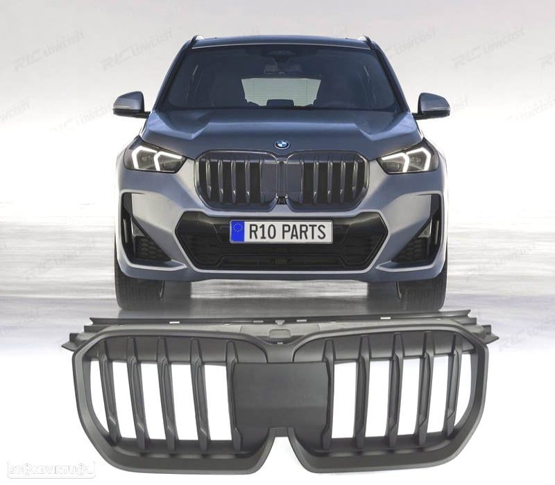 GRADE FRONTAL BMW X1 U11 22- LOOK M PRETO MATE - 1