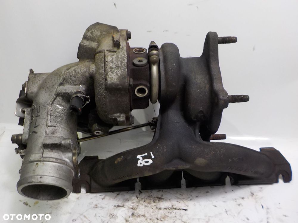 VOLKSWAGEN PASSAT B6 TURBOSPRĘŻARKA TURBINA 06F145701D - 5