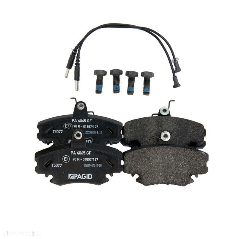Placute frana Dacia Logan Sandero si Renault Clio 1 CLio2 Espace 1 Megane Peugeot 205 309 Pagid Italia - 1