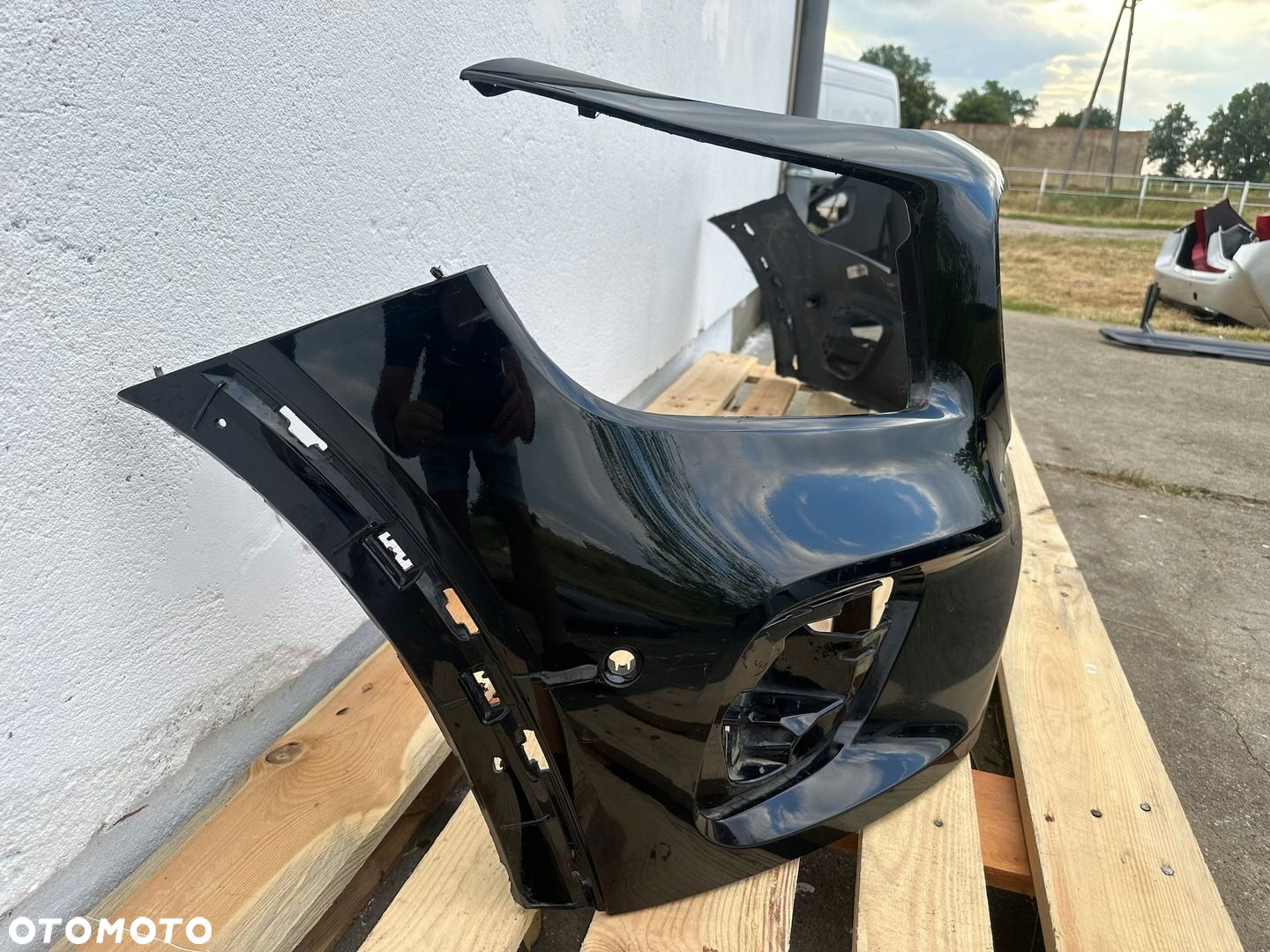 ZDERZAK PRZÓD PRZEDNI MERCEDES GLB W247 X247 2019- ZWYKŁY A2478857500 CAŁY - 3