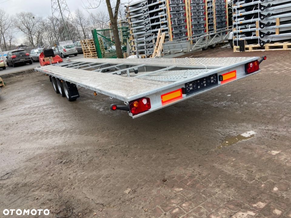 Niewiadów Laweta Boro Indianapolis 8.5x2.1 dwa auta 3 osie koła 195r13c  Częstochowa od ręki - 4