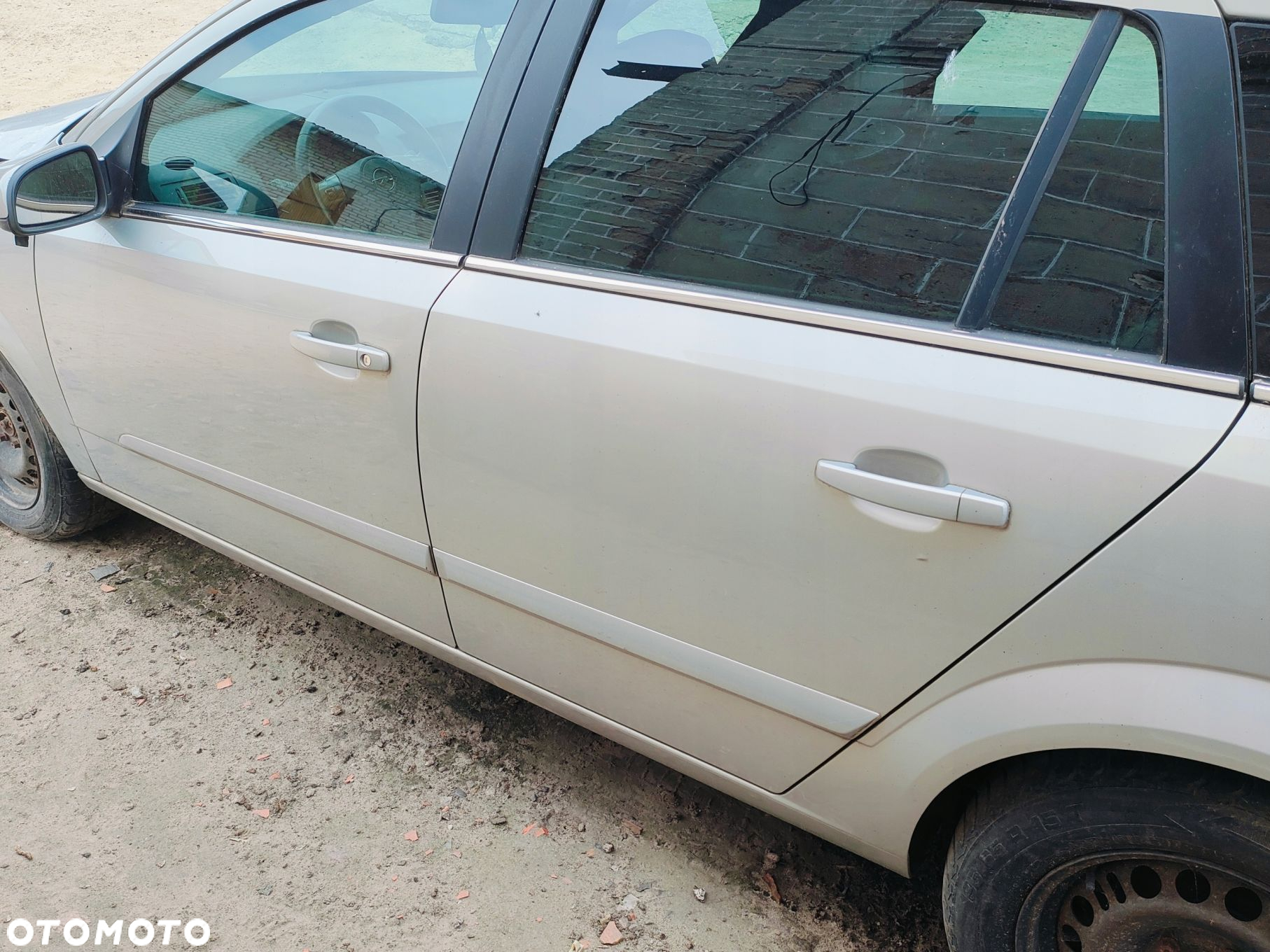 OPEL ASTRA III 3 KOMBI DRZWI LEWE TYŁ TYLNY Z167 - 3