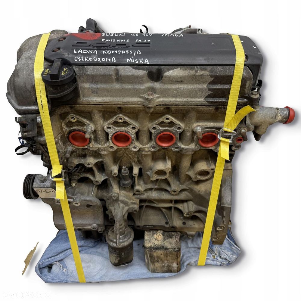 SILNIK Suzuki Swift III IV SX4 Fiat Sedici 1.6 16V VVT zmienne fazy M16A - 1