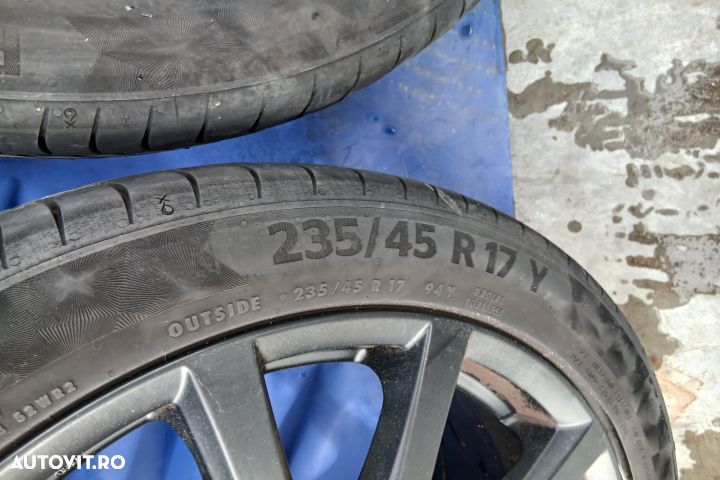 Jante aliaj cu anvelope 17 - set 235/45 R17 7.5JX17H2  ET47 235/45 R1 - 3