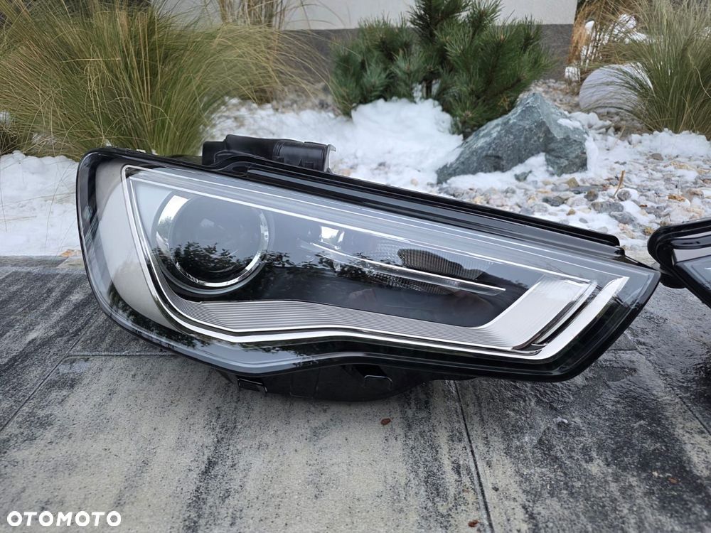 audi a3 s3 8v0 sedan cabrio lampy przód bi xenon led 8v0941005c 8v0941006c - 3