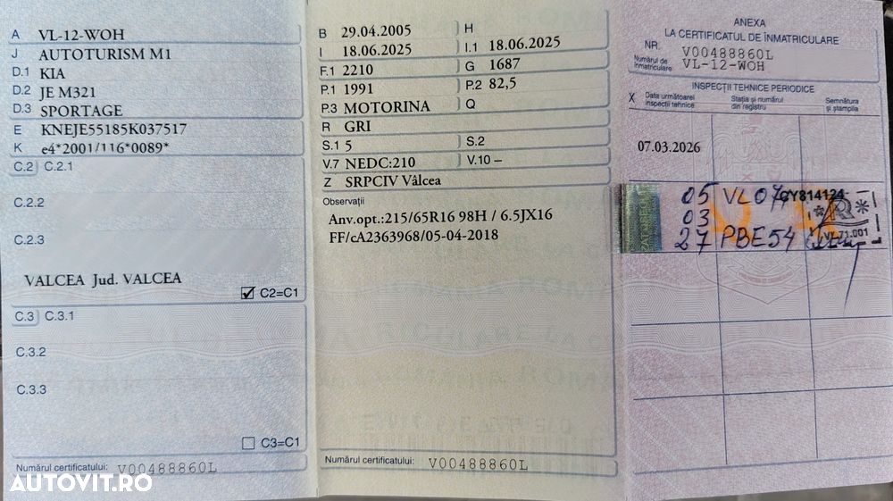 Kia Sportage 2.0i CRDI 4x4 EX AT Comfort - 18