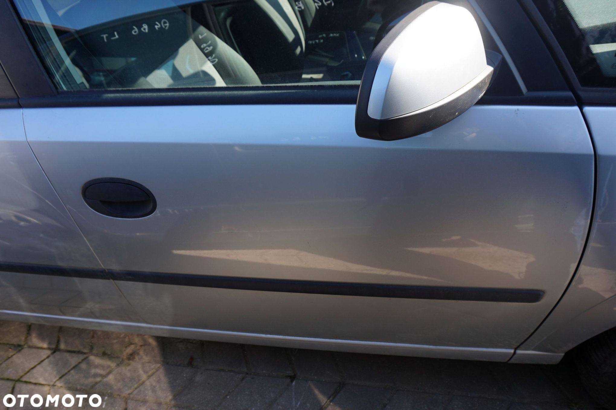 DRZWI PRZEDNIE PRAWE MERIVA A Z157  SREBRNY OPEL 2003-2005 - 3