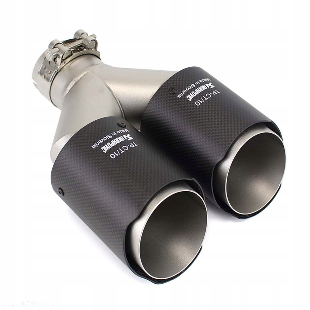 Końcówka wydechu tłumika AKRAPOVIC KARBON 90/63 P - 4