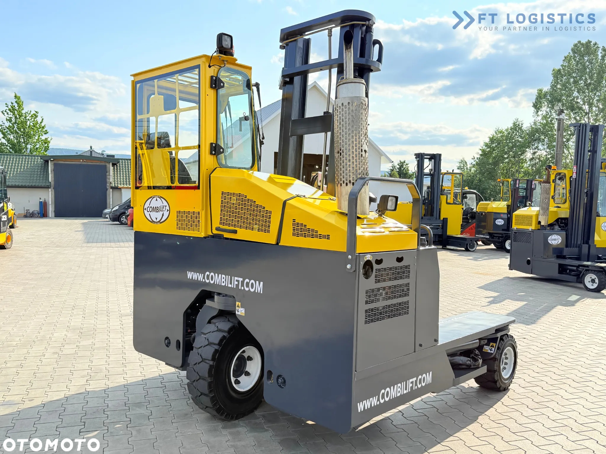 Combilift C4000 / DIESEL / DUPLEX - 4100MM / POZYCJONER / JEDYNIE 2951MTH / JAK NOWY - 9