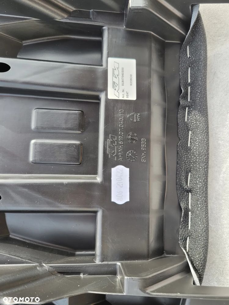 Kanapa, fotel przód, siedzenie kierowcy KTM Super Adventure 1290 - 18