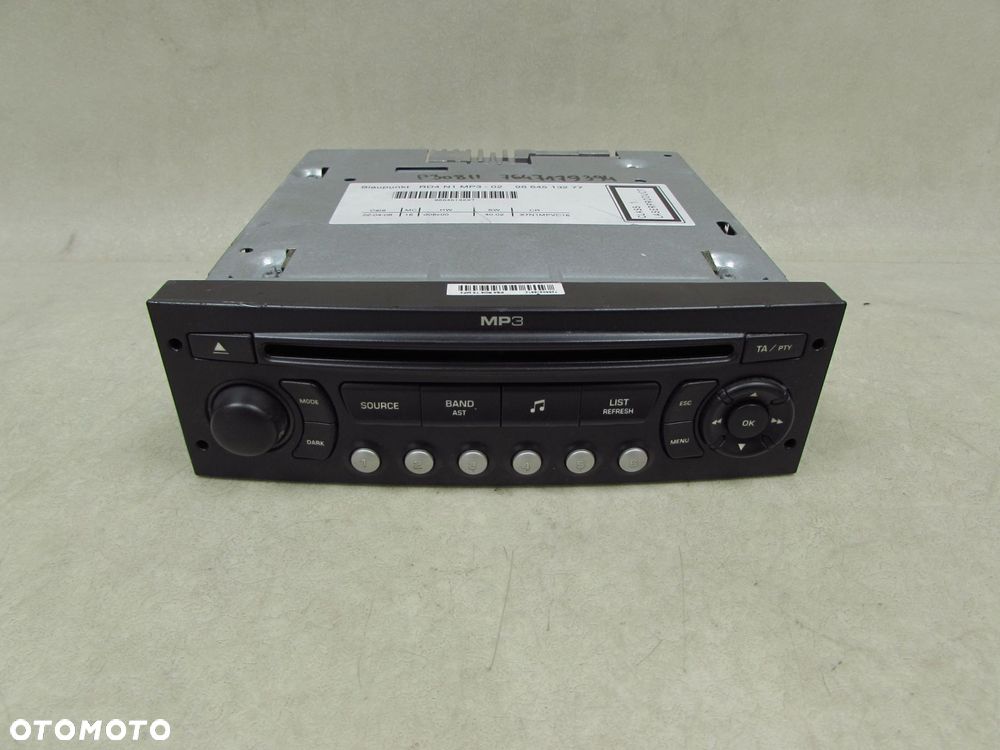 CITROEN PEUGEOT BERLINGO II C5 III RADIO RADIOODTWARZACZ CD 7647179394 9664513277 - 1