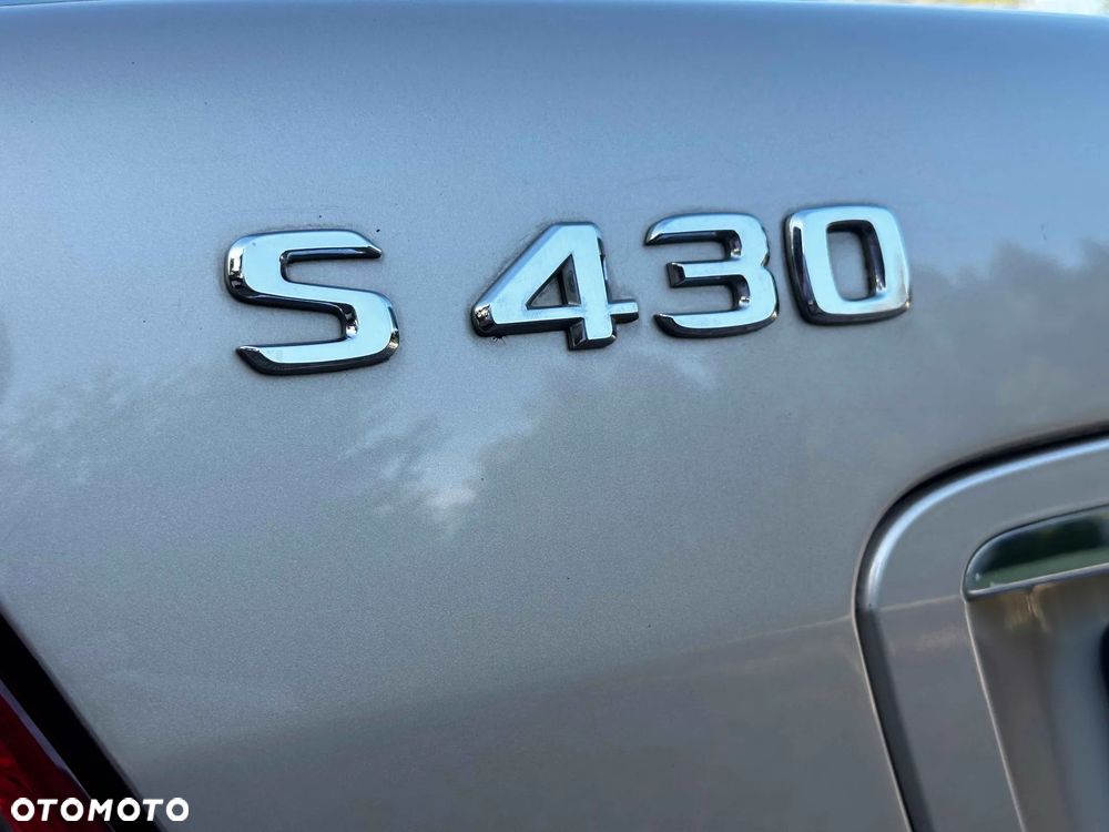 Mercedes-Benz Klasa S 430 - 18