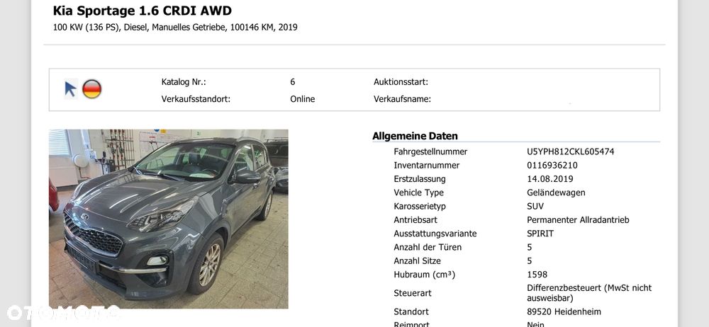 Kia Sportage 1.6 CRDI L Business Line Plus 4WD - 29