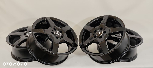 5x112 18" amg mercedes slk r171 oem clk w209 czarny polysk jak nowe