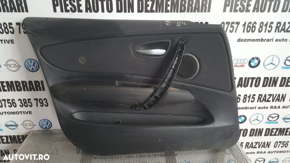 Fata Tapiterie Usa Stanga Fata BMW Seria 1 E87 Volan Stanga - 1