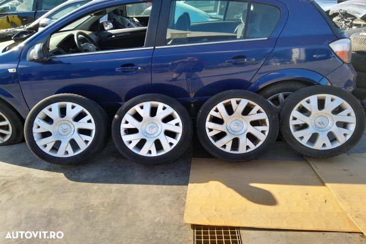 Jante aliaj cu anvelope 17 - set 205/50 R17 Citroen C4 1 [2004 - 2008 - 1