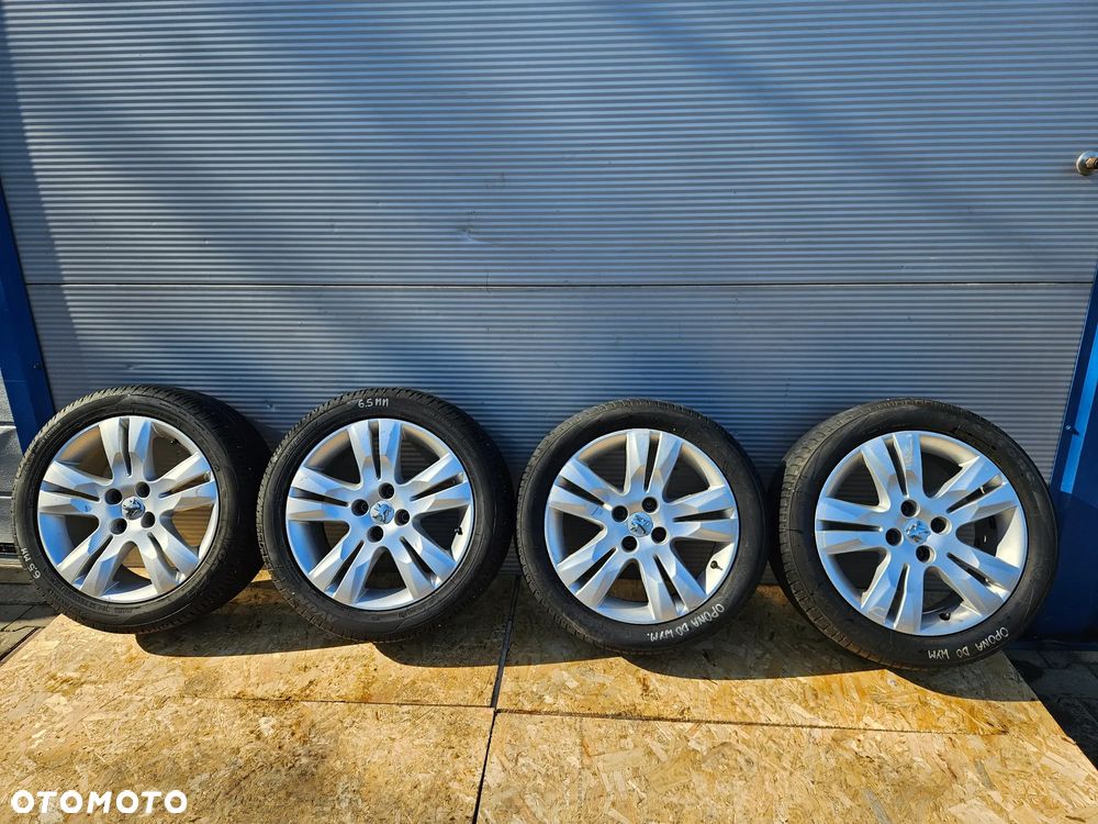 peugeot 3008 5008 koła felgi aluminiowe 17 9675498677 - 2