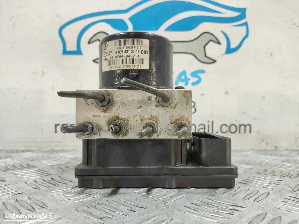 Modulo ABS | Bloco Hidraulico Mercedes Benz - A0054313612 - SLK R171 Kompressor - Original - 4