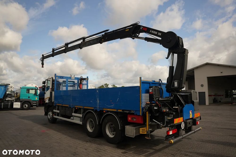 Renault C 380 / 6x4 / SKRZYNIOWY 6,8 m / + HDS HIAB X- HIPRO 192 ES- 4 WYSÓW: 12,4 M / ROTATOR / WIDŁY DO PALET / EURO 6 - 3