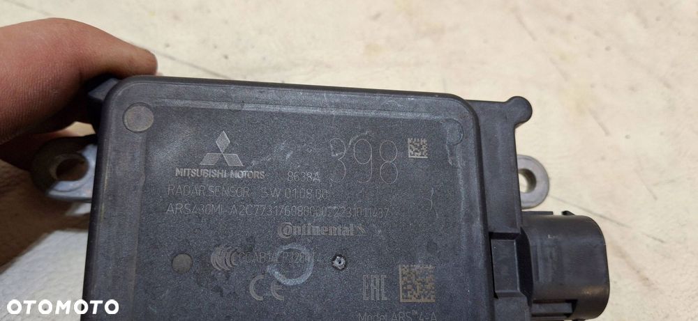 radar czujnik disctronic acc mitsubishi eclipse cross 8638a398 - 3