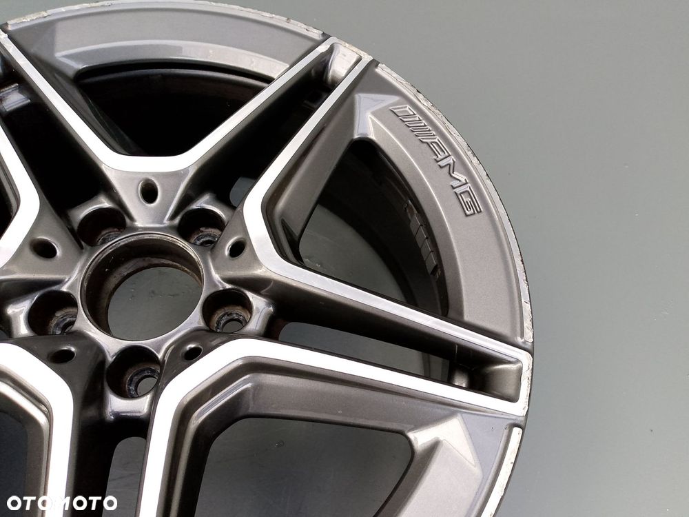 MERCEDES W205 C KLASA FELGA ALUMINIOWA AMG OE 7.5" x 18" 5x112 ET 44 - 10