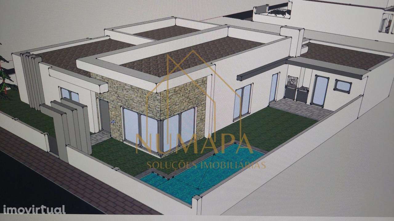 Moradia Isolada T4 com Piscina EM PROJECTO - Grande imagem: 2/12