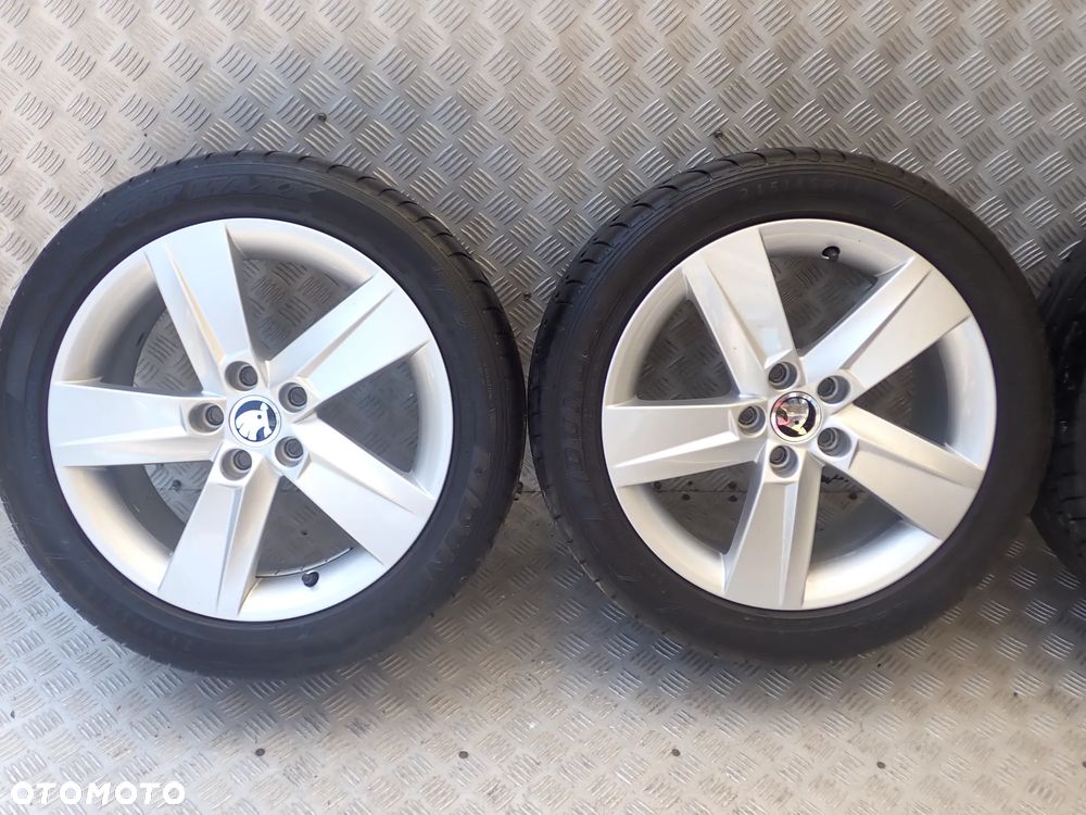 FELGI ALUMINIOWE SKODA 7JX16 ET 46 5X100 6V0601025 - 3