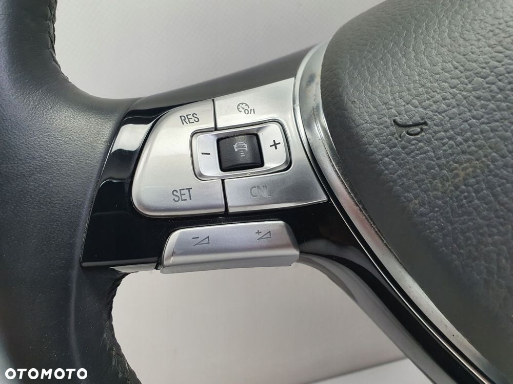 VW Golf VII R LINE KIEROWNICA SKÓRZANA ŁOPATKI Poduszka AirBag 5G0880201C - 7