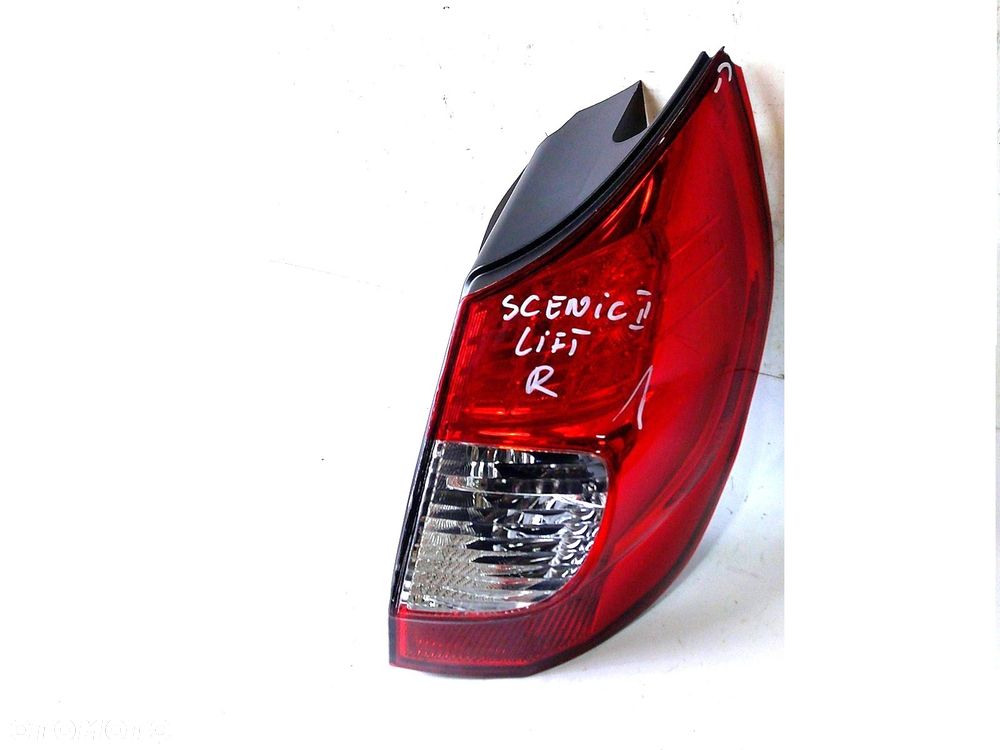 renault scenic ii 2 lift lampa tył prawa led nowa - 8