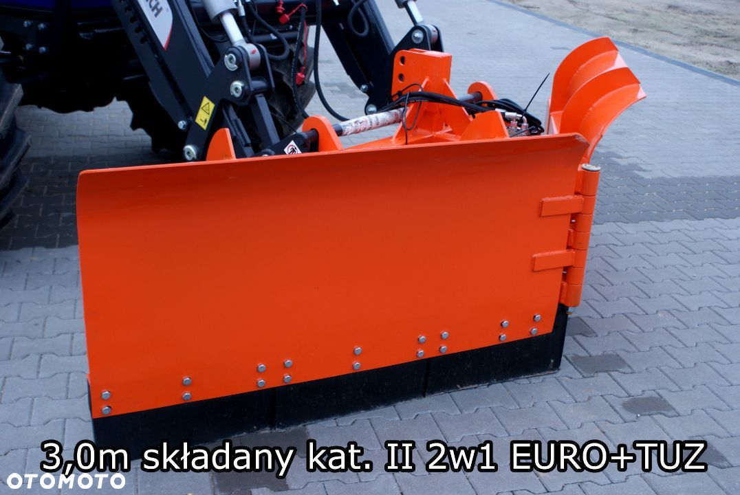 Pług SKŁADANY do śniegu komunalny śnieżny STRZAŁKA METAL TECHNIK 1,52m 1,82m 2,02m  2,1m 2,22m 2,6 3 - 15