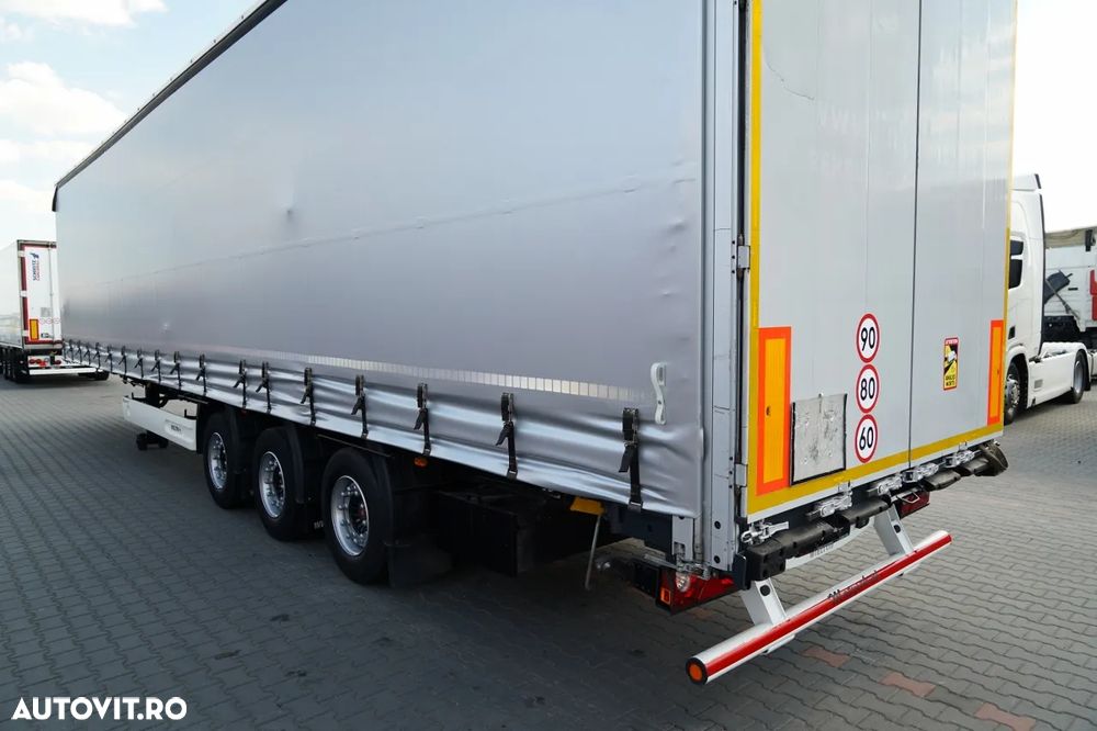 Wielton COLDINĂ WIELTON / MEGA / ACOPERIȘ CULISANT / SISTEM BDE - STALPINI CULISANTI / PUNCTE JOS / SAF / - 11