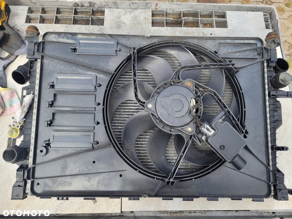 FORD MONDEO MK4 ZESTAW KOMPLET CHŁODNIC Z WENTYLATOREM - 3