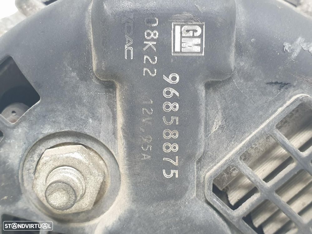 ALTERNADOR CHEVROLET AVEO / KALOS SEDAN 2009 -96858875 - 4
