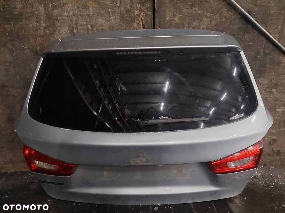 KOMPLETNY TYŁ KLAPA BAGAŻNIKA ZDERZAK TYŁ LAMPY MITSUBISHI ASX I A31A - 8