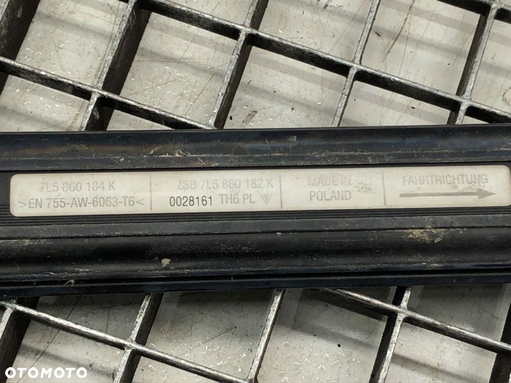 LISTWY DACHOWE KOMPLET  PORSCHE CAYENNE (9PA) 2002 - 2010 S 4.8 283 kW [385 KM] benzyna 2007 - 2010 - 4