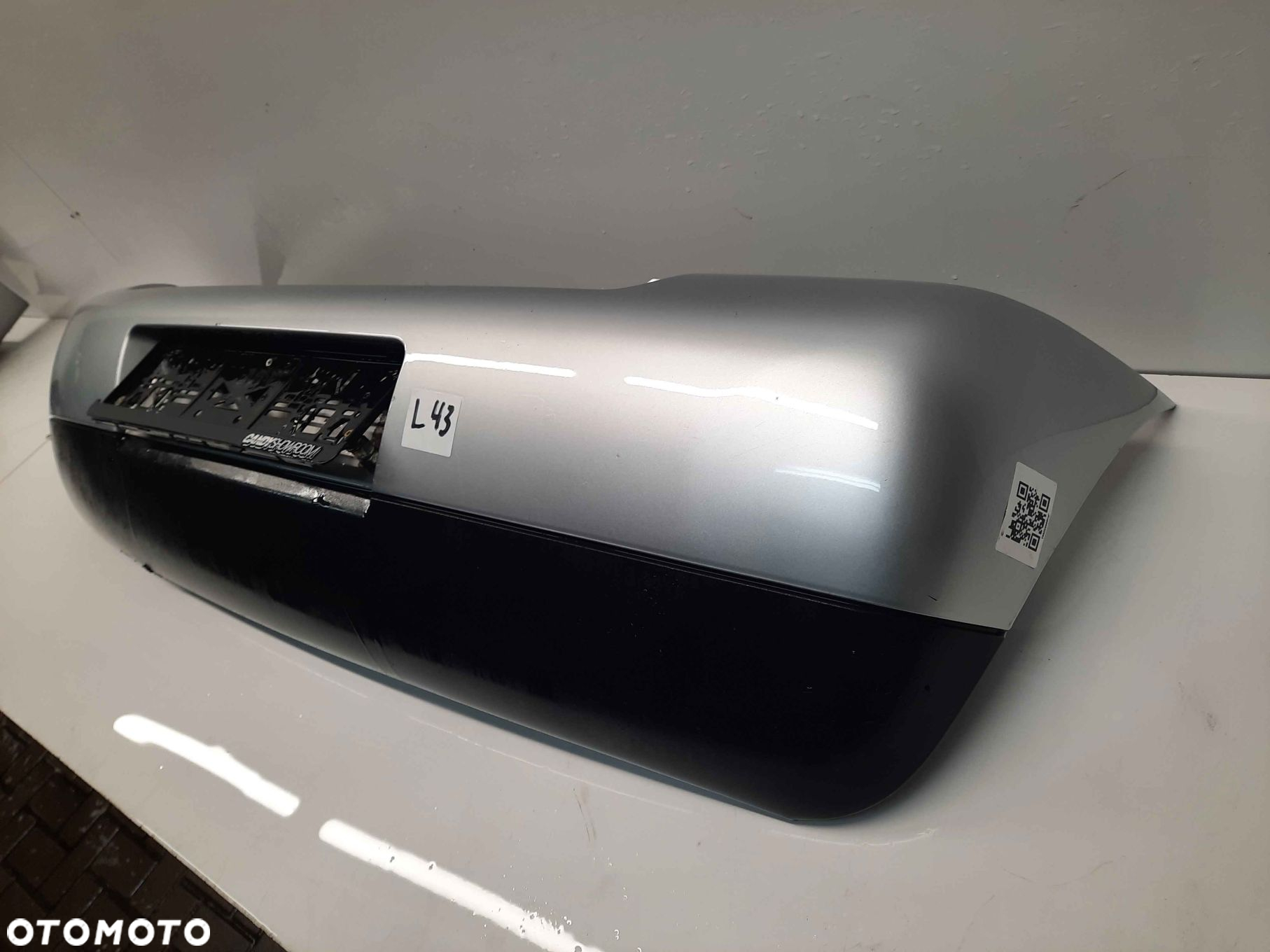 } ZDERZAK TYŁ TYLNY DO VOLKSWAGEN VW LUPO LA7W SREBRNY - 3