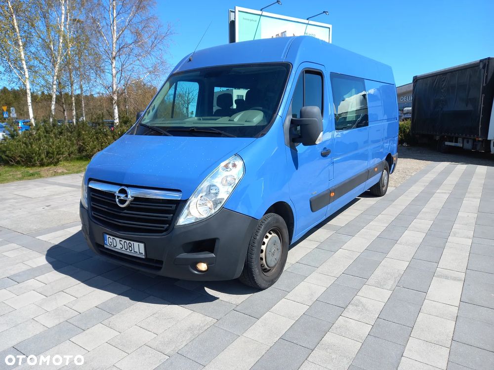 Opel Movano Brygadówka 2016rp 7-Osobowy Max Long Polski Salon - 4