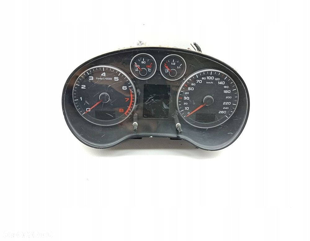 ZEGARY LICZNIK AUDI A3 8P BENZYNA 8P0920931T VDO - 1