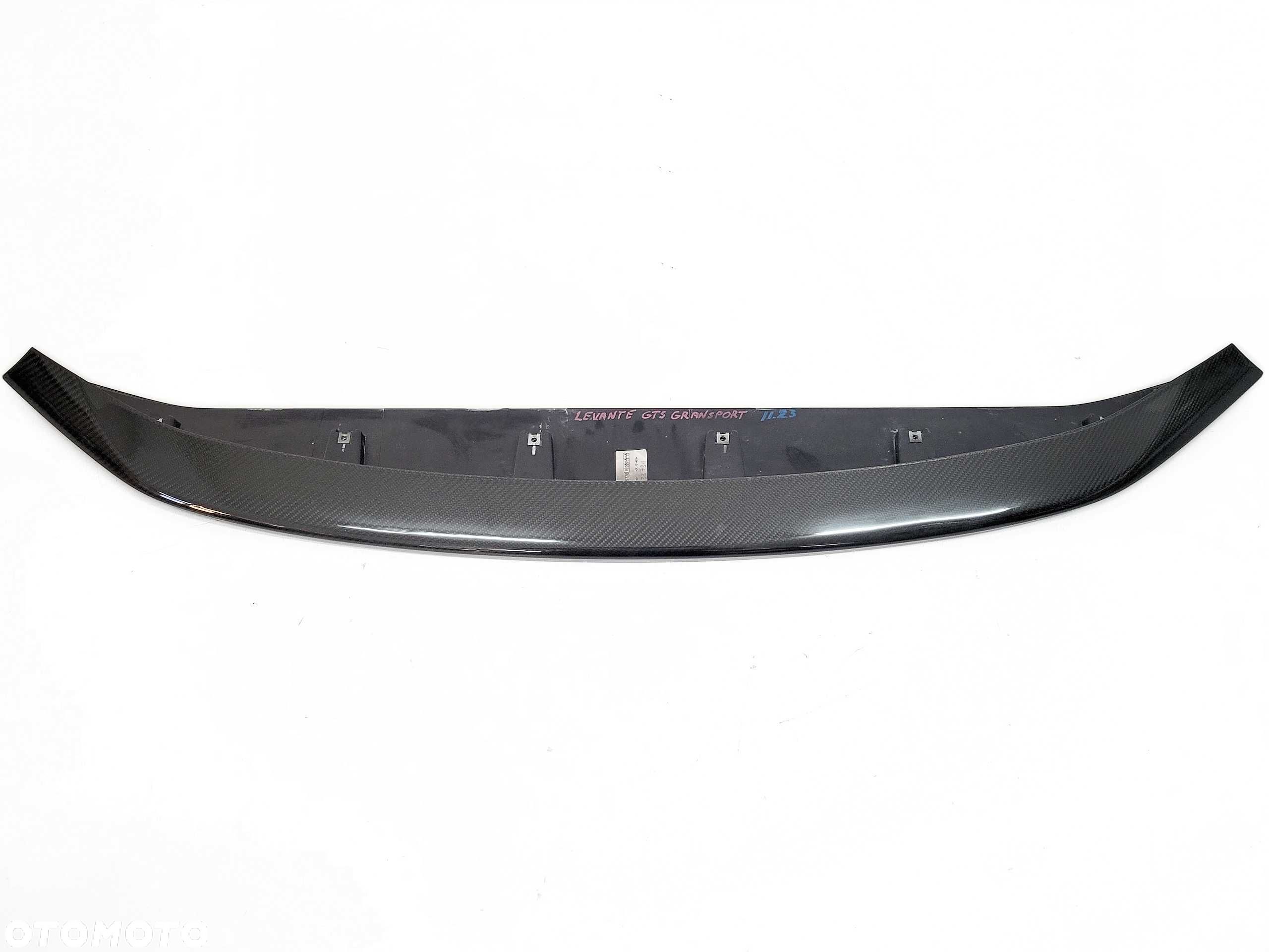 Maserati LEVANTE Gransport GTS Trofeo spoiler splitter zderzaka CARBON - 1