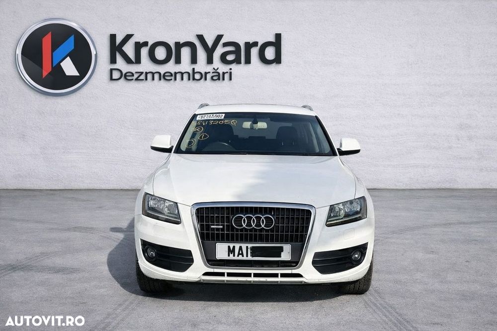 Bara fata AUDI Q5 2008 - 2012 ALB (1204) Diesel model fara spalatoare far - 8