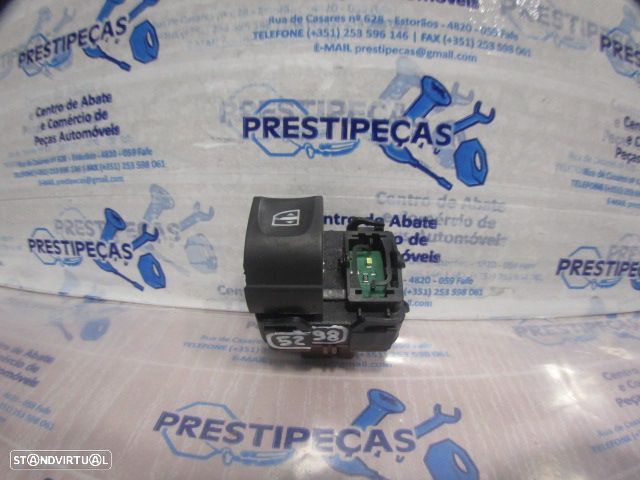 Interruptor 254113300R RENAULT CAPTUR 2016 1.5 DCI 90CV 5P Preto VIDROS FE Sem Capa Do Botão - 1