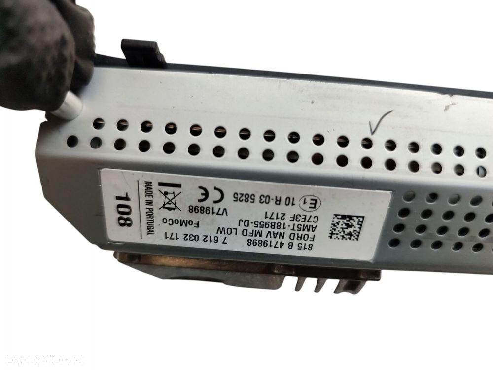 RADIO WYŚWIETLACZ PANEL KPL FORD C-MAX MK2 AM5T-18B955-DJ AM5T-18C815-GF - 11