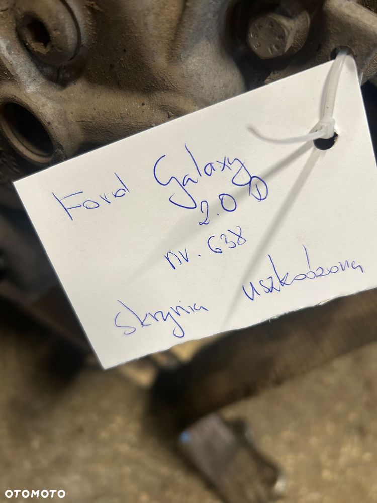 SKRZYNIA BIEGOW AUTOMAT AUTOMATYCZNA FORD GALAXY 2.0TDCI QXWC AV9R7000AG 140 KONI USZKODZONA KONWERTER KOMPLET - 3