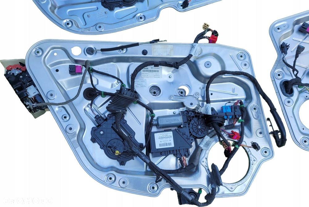 VW PHAETON II LIFT ZAMKI DOCIAG DOCIAGI BLACHY KOMPLET EUROPA SOFTCLOSE - 5