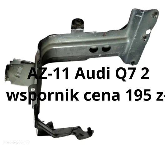 Audi Q7 2 LIFT 4M0 Wspornik mocowanie błotnika przód lewy 4M0821137B /  Audi A6 C7 4G0805816 prawy wspornik błotnika / Wspornik błotnika przedniego Audi A5 B9  8W6821132B - 3