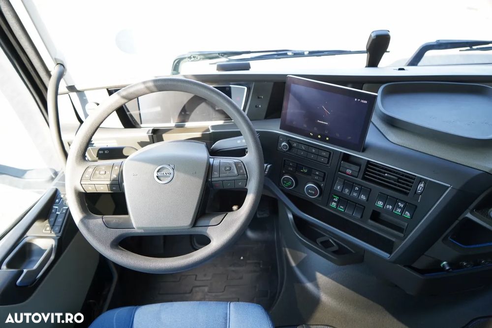 Volvo FH 500 / MEGA / COMBINAT TANDEM TRAVEL 120 M3 / 2024 / I-PARK COOL / DOCURI DE ACOPERIRE PENTRU CĂRUCIOR / PUNTE RIDICATĂ / JANTE DIN ALIAJ / REMORCĂ WECON - 29