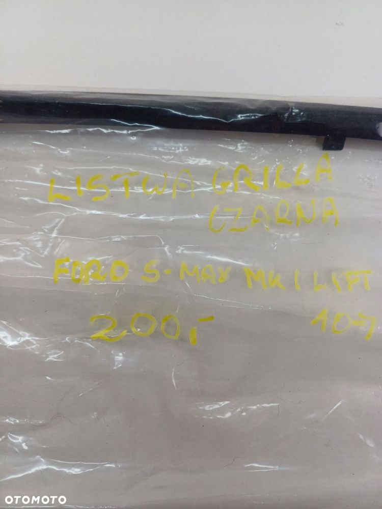 listwa grilla czarna przód ford s-max mk i lift 10- - 16